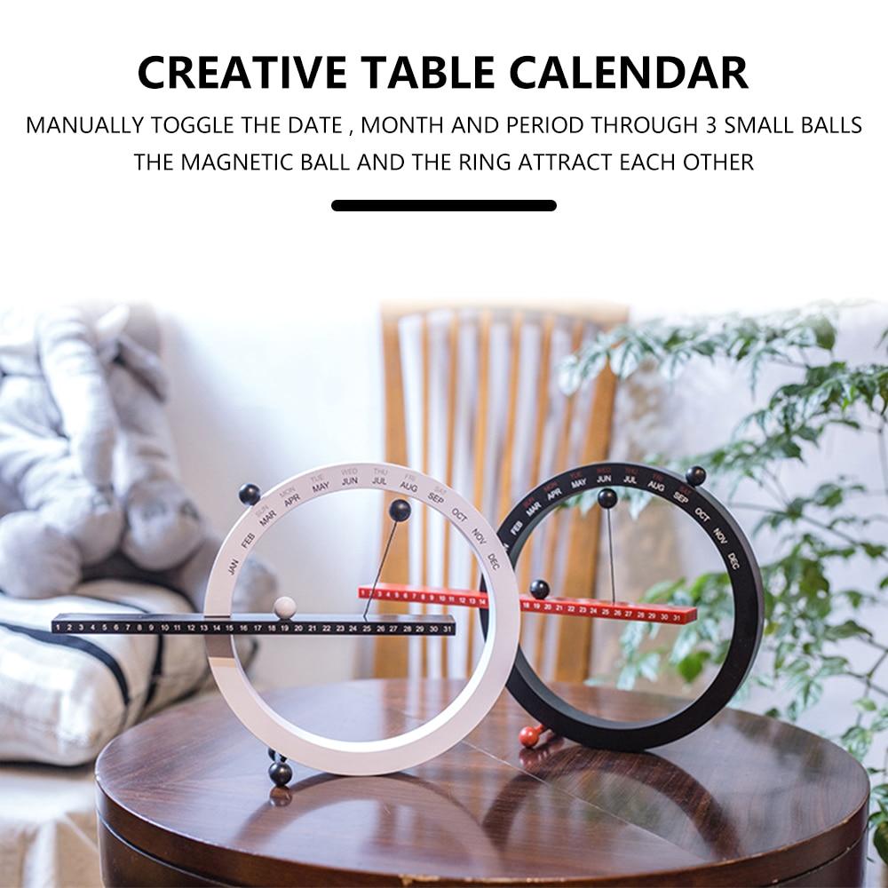 Minimalist Perpetual Table Calendar - Area Collections