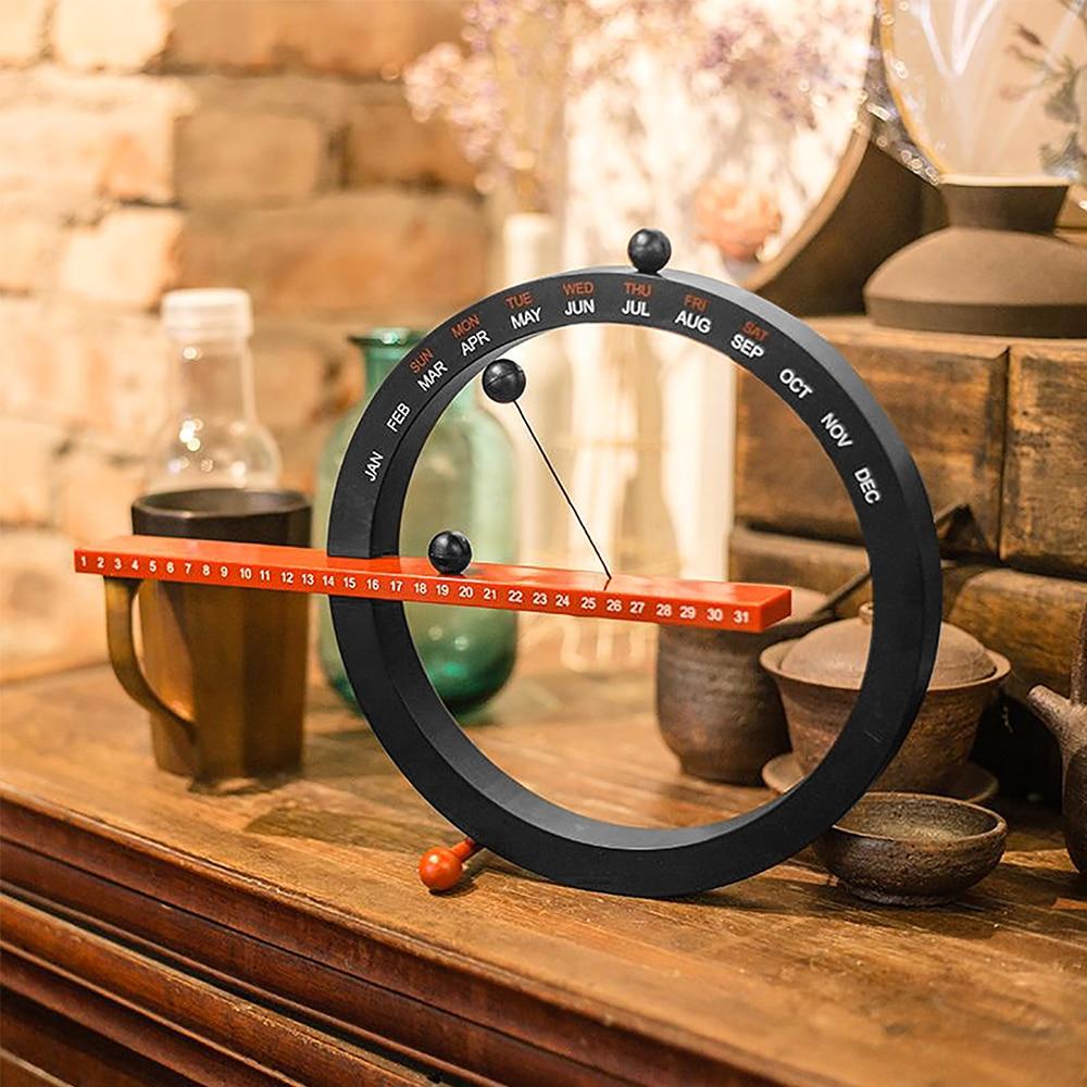 Minimalist Perpetual Table Calendar - Area Collections