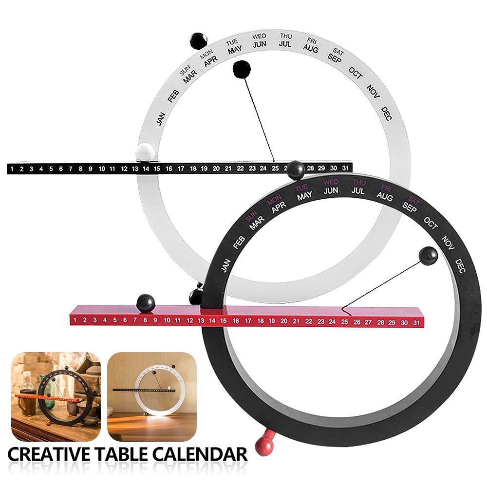 Minimalist Perpetual Table Calendar - Area Collections