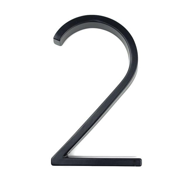 Modern Accent House Number - Area Collections