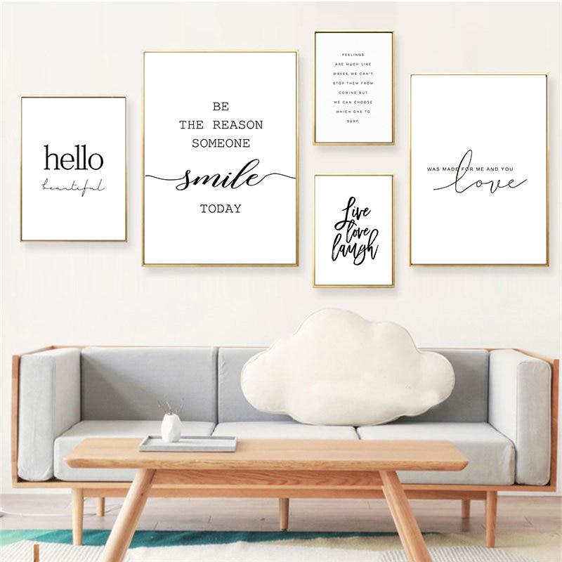 Modern Life Quotes Canvas Print - Area Collections