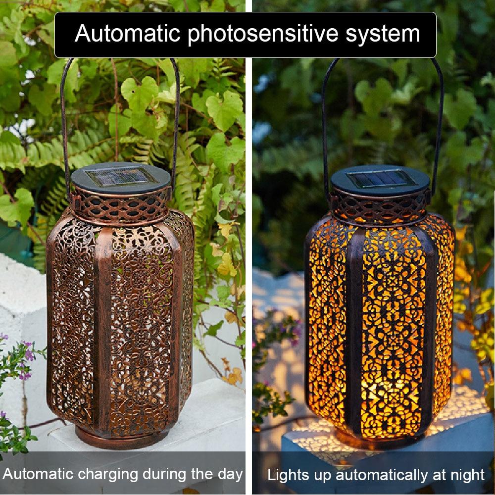 Moroccan-inspired Garden Lamp - Area Collections