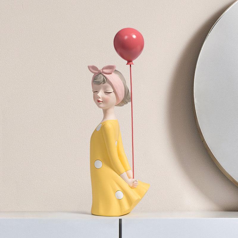 Nordic Girl with Balloon - Area Collections