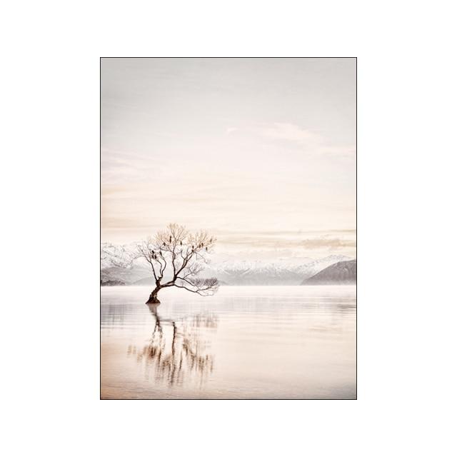 Nordic Landscape Abstract Lines Wall Art - Area Collections