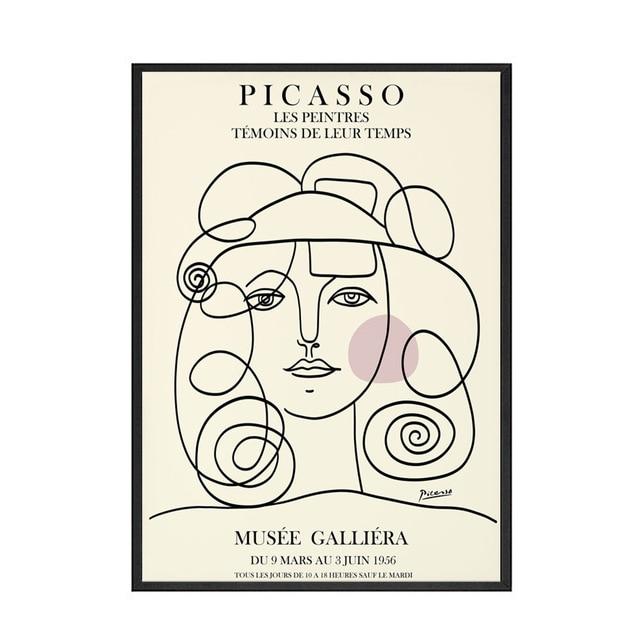 Retro Lady Floral Wall Art - Area Collections