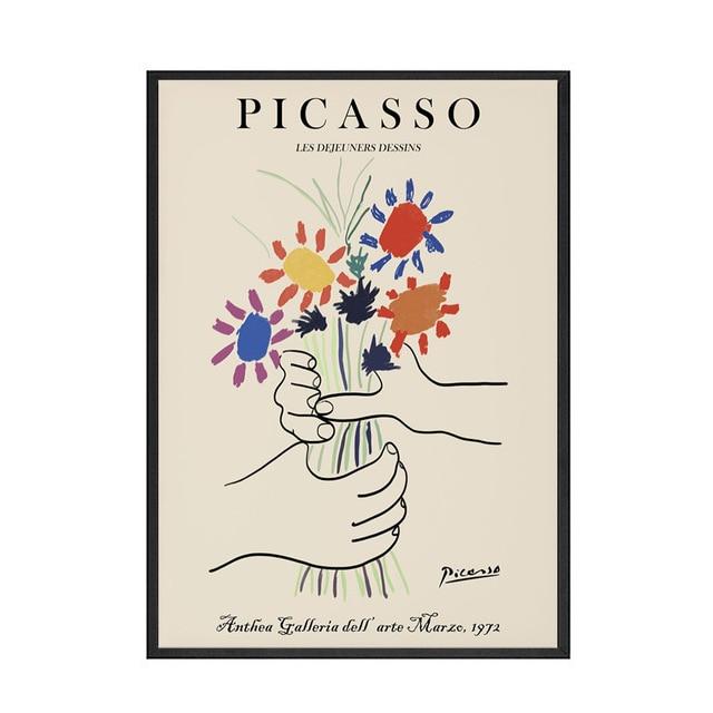 Retro Lady Floral Wall Art - Area Collections