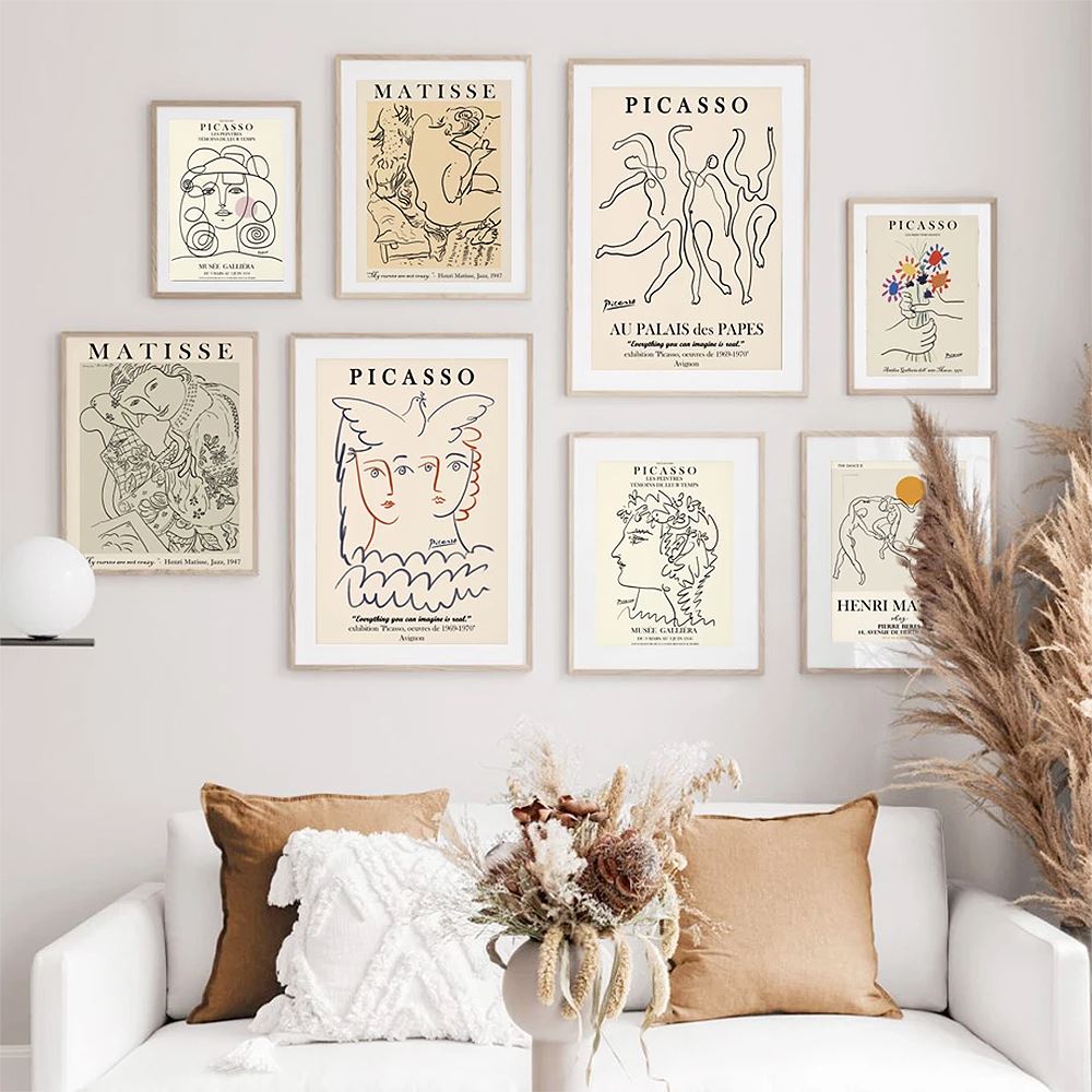 Retro Lady Floral Wall Art - Area Collections