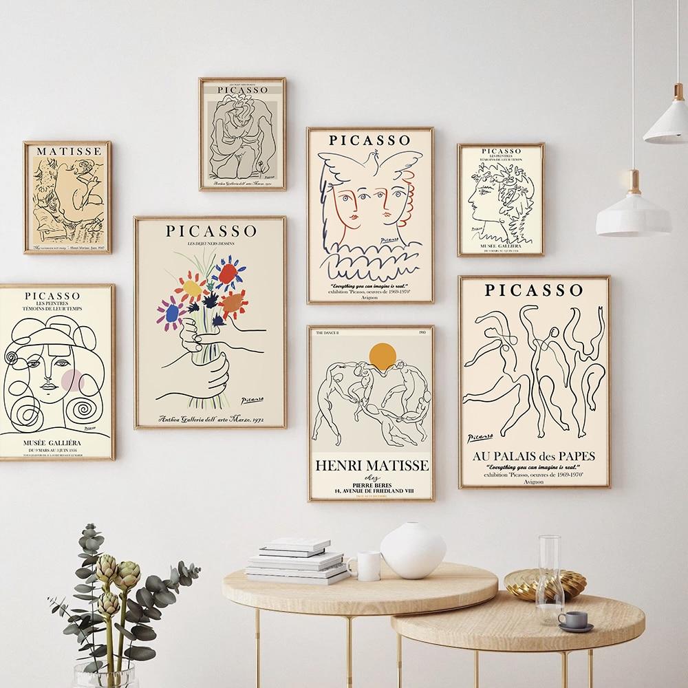 Retro Lady Floral Wall Art - Area Collections