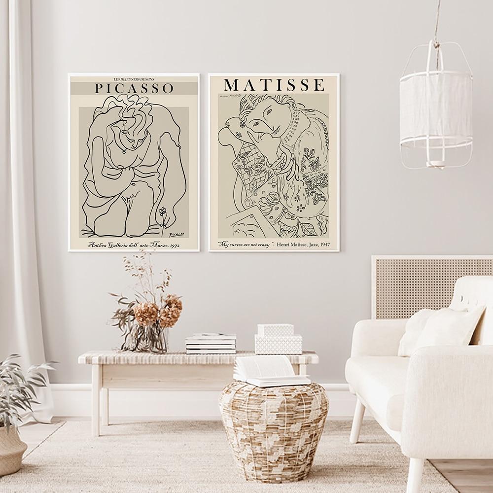 Retro Lady Floral Wall Art - Area Collections