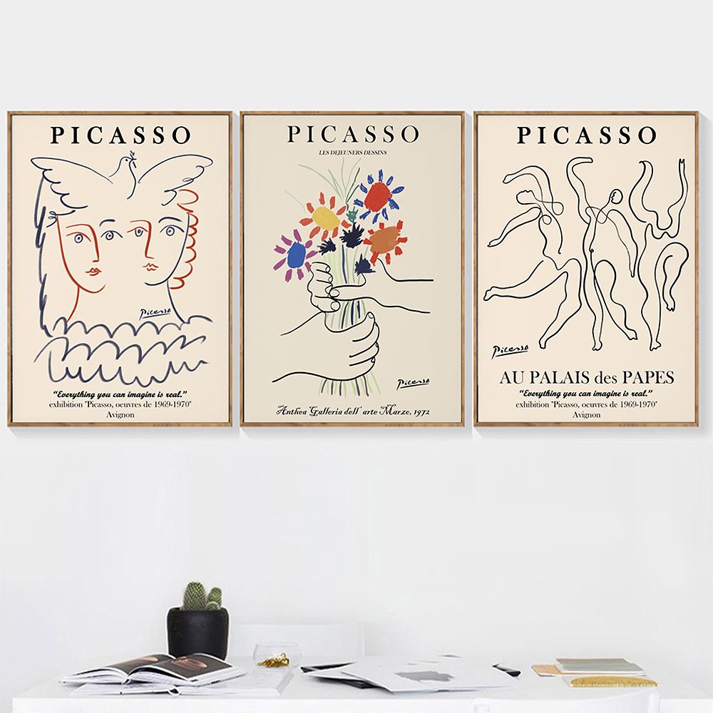 Retro Lady Floral Wall Art - Area Collections