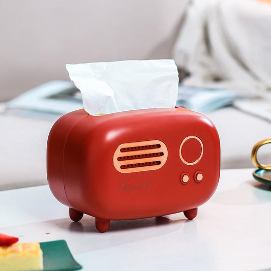 Retro Radio-shaped Tissue Box - Area Collections
