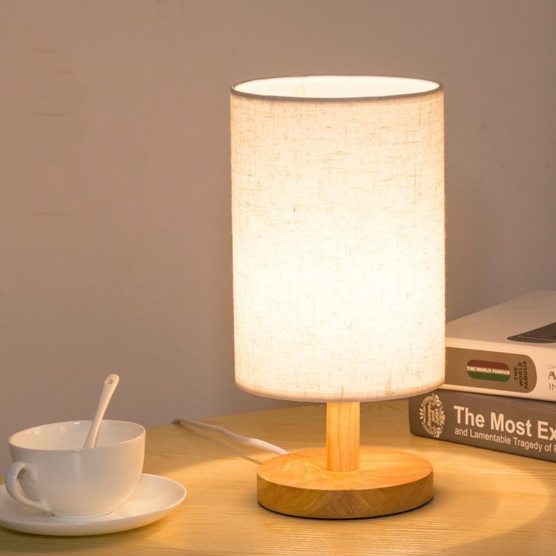 Simple Modern Wood Table Lamp - Area Collections