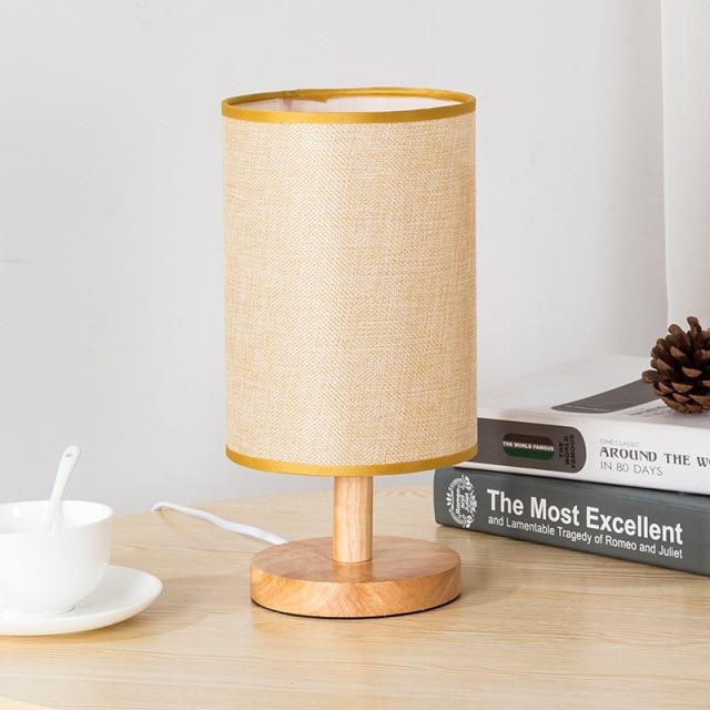 Simple Modern Wood Table Lamp - Area Collections
