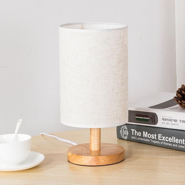 Simple Modern Wood Table Lamp - Area Collections