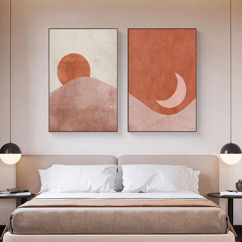 Sun and Moon Boho Wall Art - Area Collections