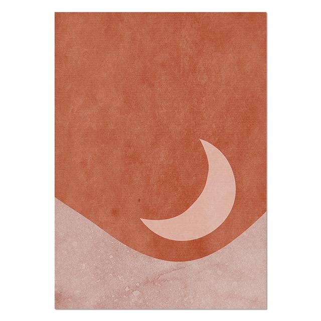 Sun and Moon Boho Wall Art - Area Collections