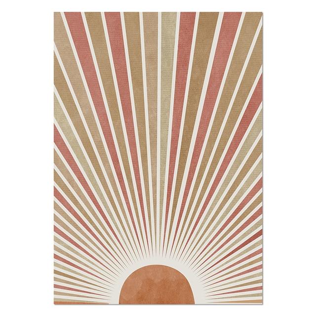 Sun and Moon Boho Wall Art - Area Collections