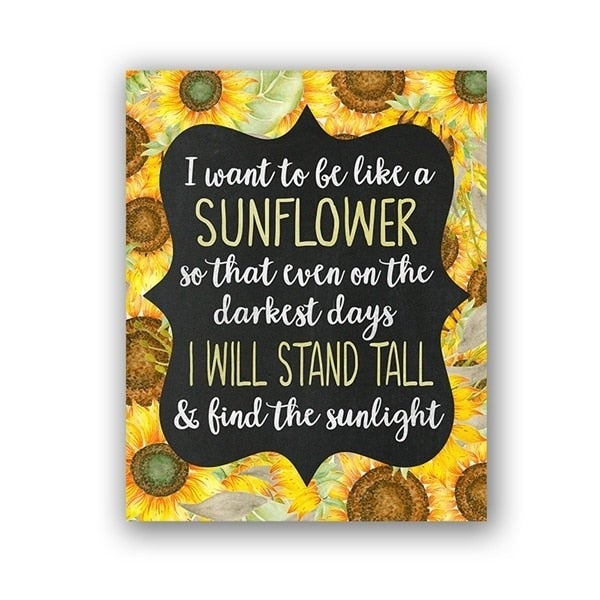 Sunflowers Stand Tall Canvas Print - Area Collections