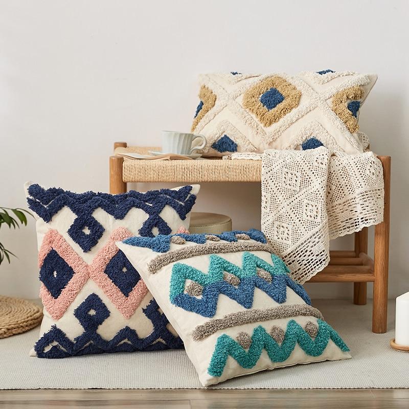 Teal and Blues Pillows - Area Collections