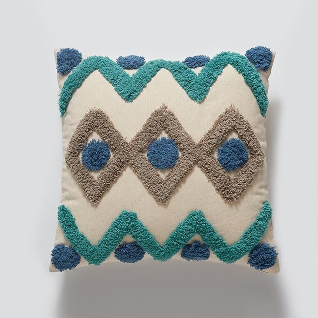 Teal and Blues Pillows - Area Collections