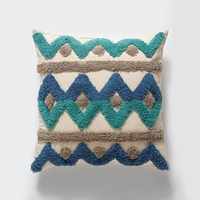 Teal and Blues Pillows - Area Collections