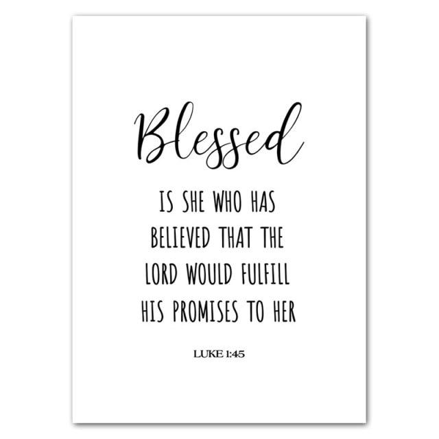 Thankful Grateful Blessed Wall Art - Area Collections