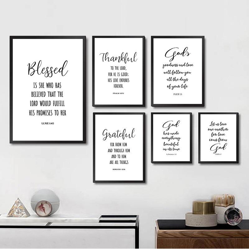 Thankful Grateful Blessed Wall Art - Area Collections