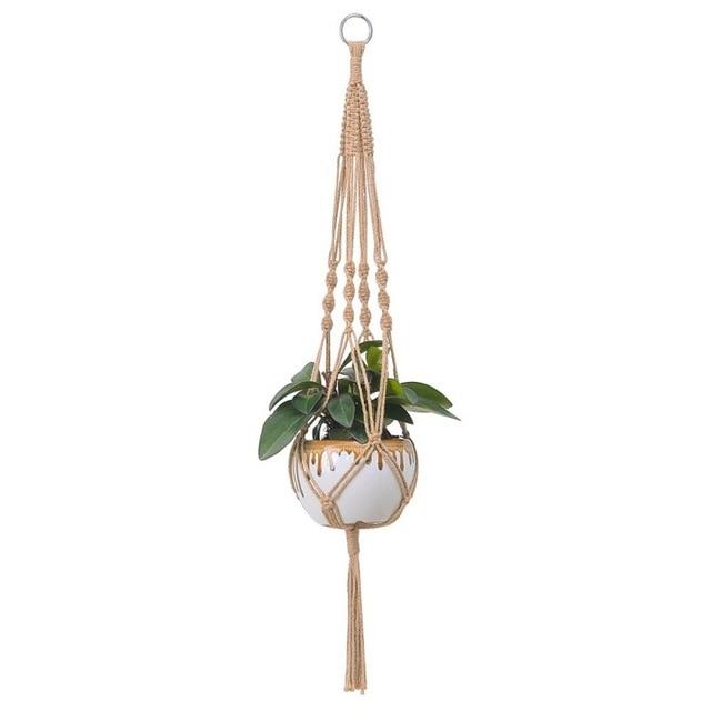 Vintage Macrame Plant Hanger - A pair - Area Collections