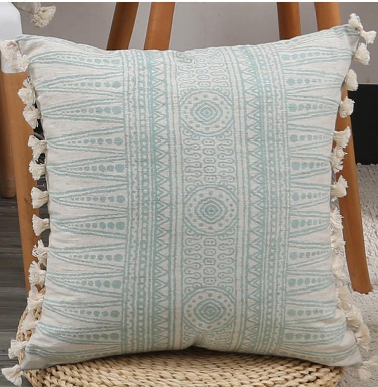 Vintage Pastel Blue Pillow - Area Collections