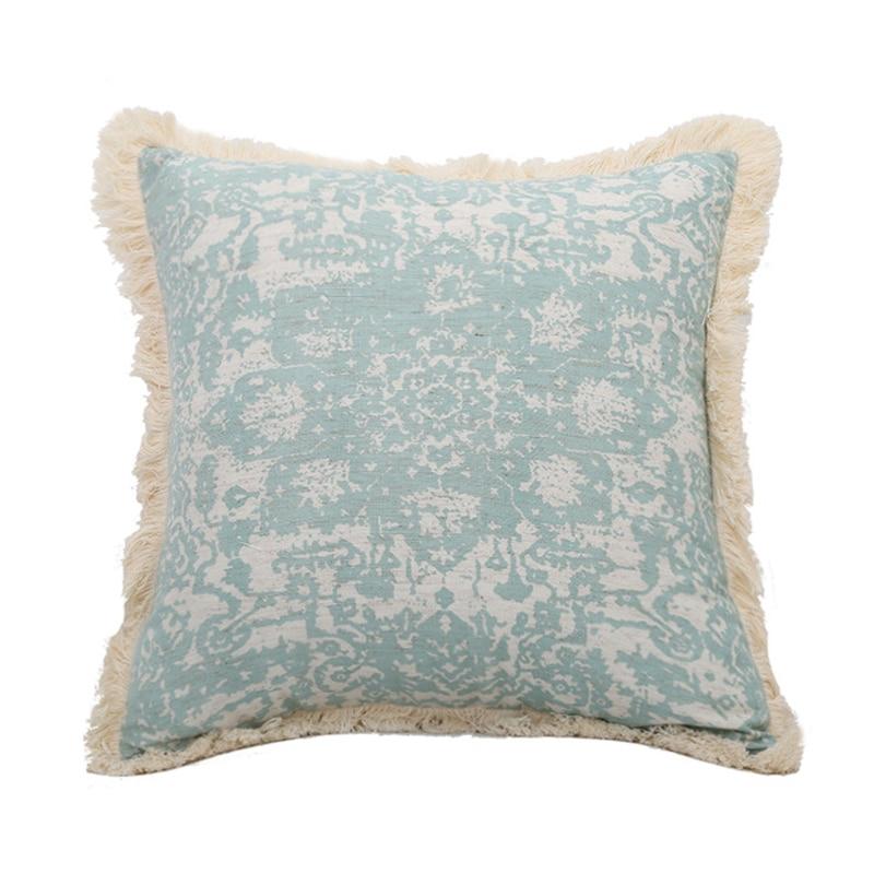 Vintage Pastel Blue Pillow - Area Collections