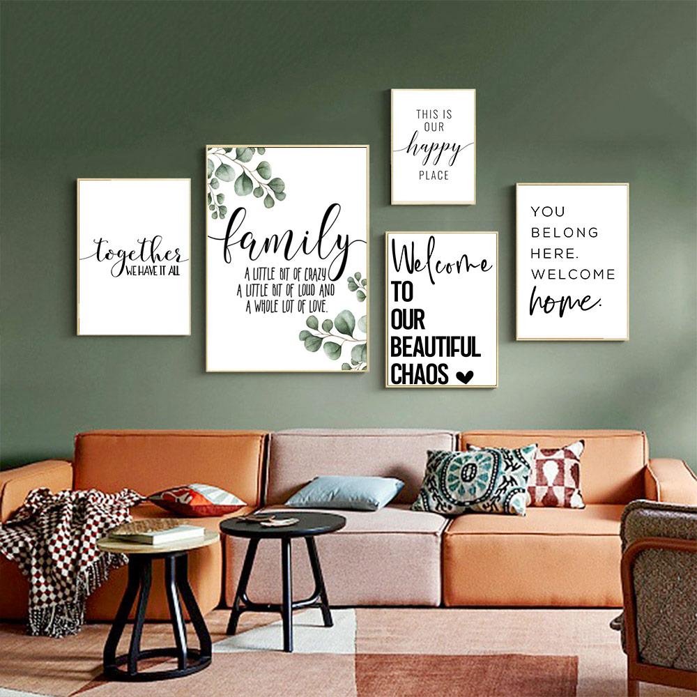 Welcome to Our Beautiful Chaos Wall Art - Area Collections